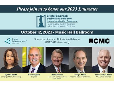 View the details for 2023 Greater Cincinnati Business Hall of Fame