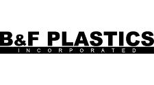 Logo for B & F Plastics