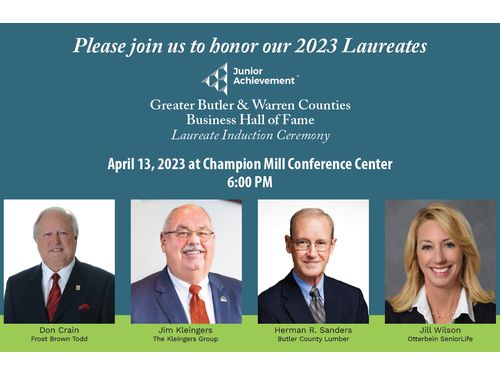 2023 Greater Butler & Warren Counties Business Hall of Fame